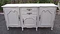 3 door vintage french sideboard